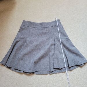 Banana Republic Gray Skorts with High-Waisted Design